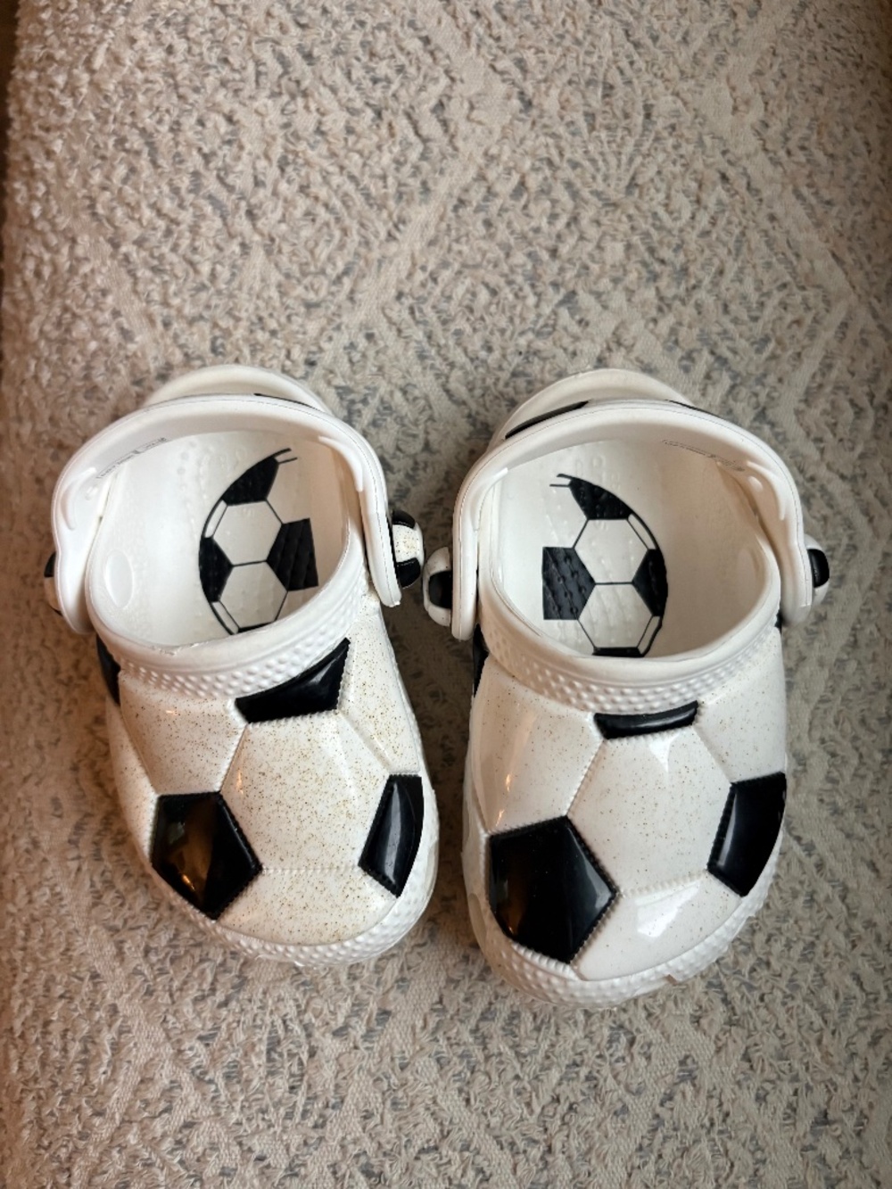 Baby Soccer Crocs